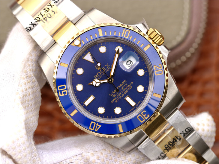 Replica Rolex Submariner Two Tone GMF